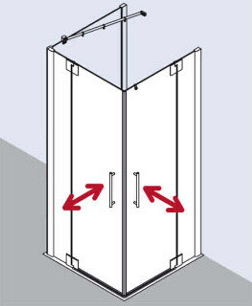 Kermi PXEPR12320VUK Eck-Halbteil rechts Pasa XP EPR 1230x
