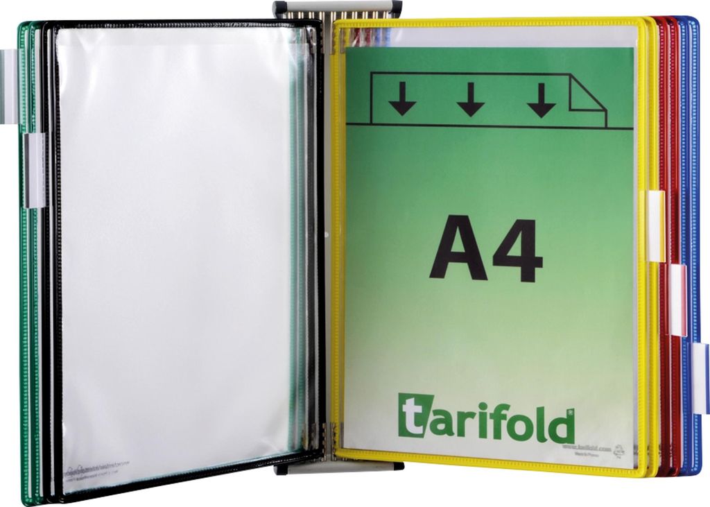 tarifold tdisplay Wandsichttafelsystem Metall, bestckt Image du produit 