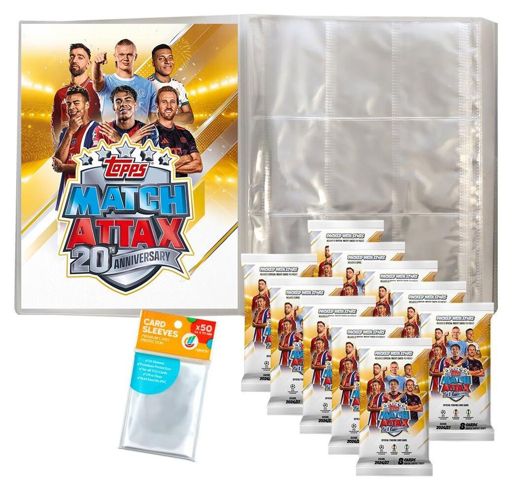 Set di carte collezionabili UCC Match Attax Champions Immagine del prodotto 