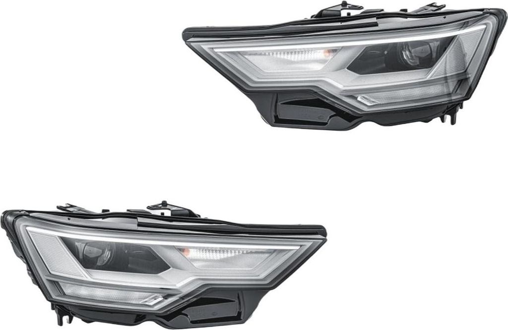 Hauptscheinwerfer-Set links rechts 12 V LED PWY24W HELLA für u.a. AUDI A6