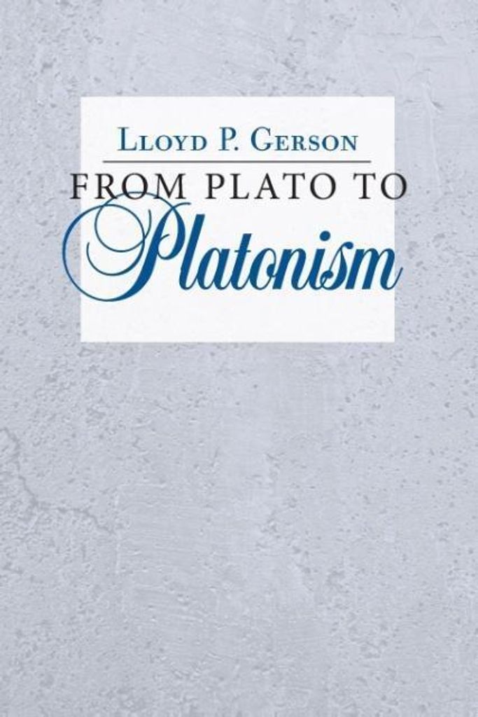 From Plato To Platonism – Lingua: Inglese