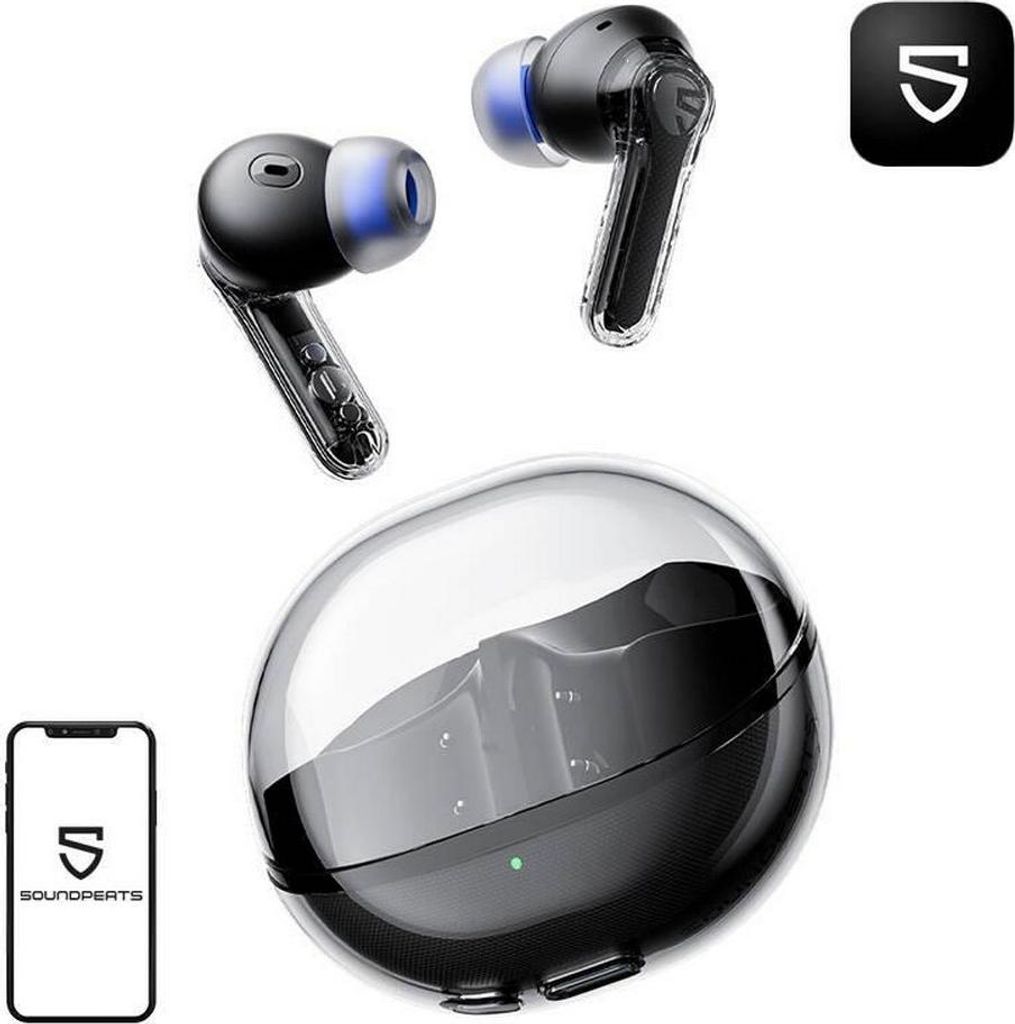 SoundPEATS Earphones Soundpeats Clear (black) Immagine del prodotto 