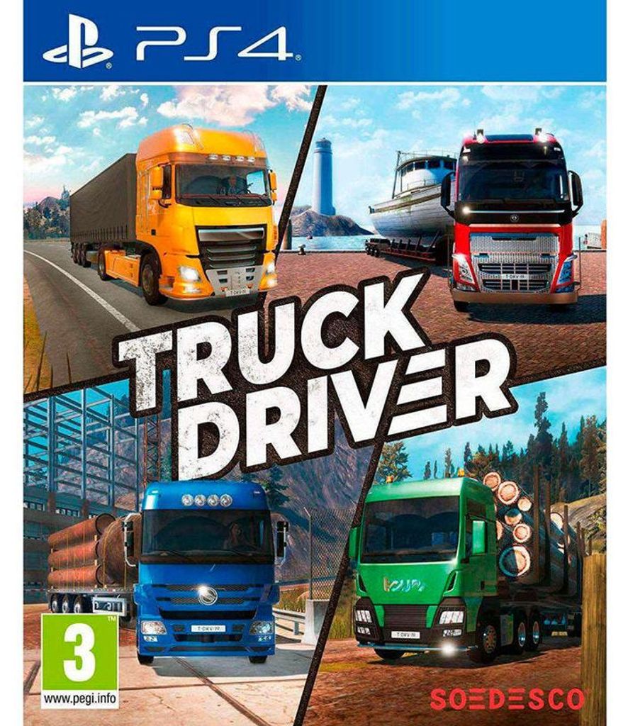 Spiel TRUCK DRIVER PLAYSTATION 4 PS4 Produktbild 