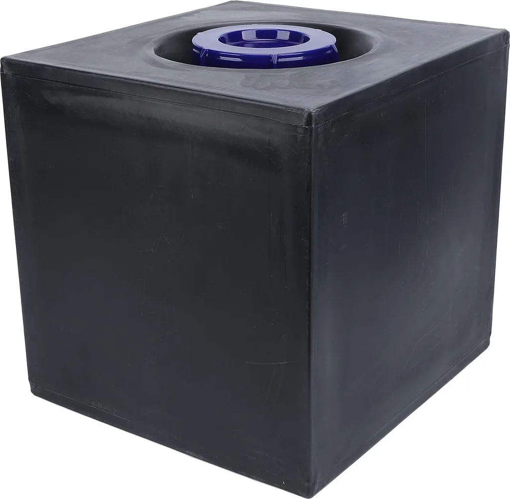 Réservoir d'eau anti-algues pour camping-car 8 Gallons Noir Compact