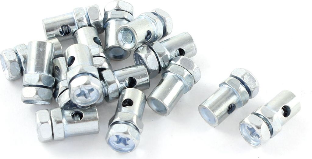 15 Stueck 2 mm loetfreie Nippel Kreuzschlitzschrauben Motorradkabelschrauben Top Fitting