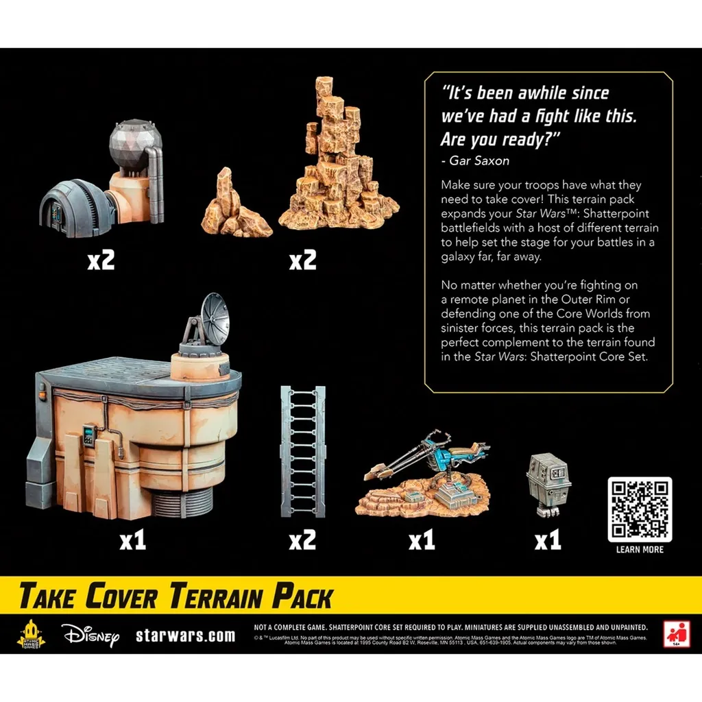 Terrain de Jeu Star Wars Shatterpoint Couverture du Sol pour Abri de Combat - 4