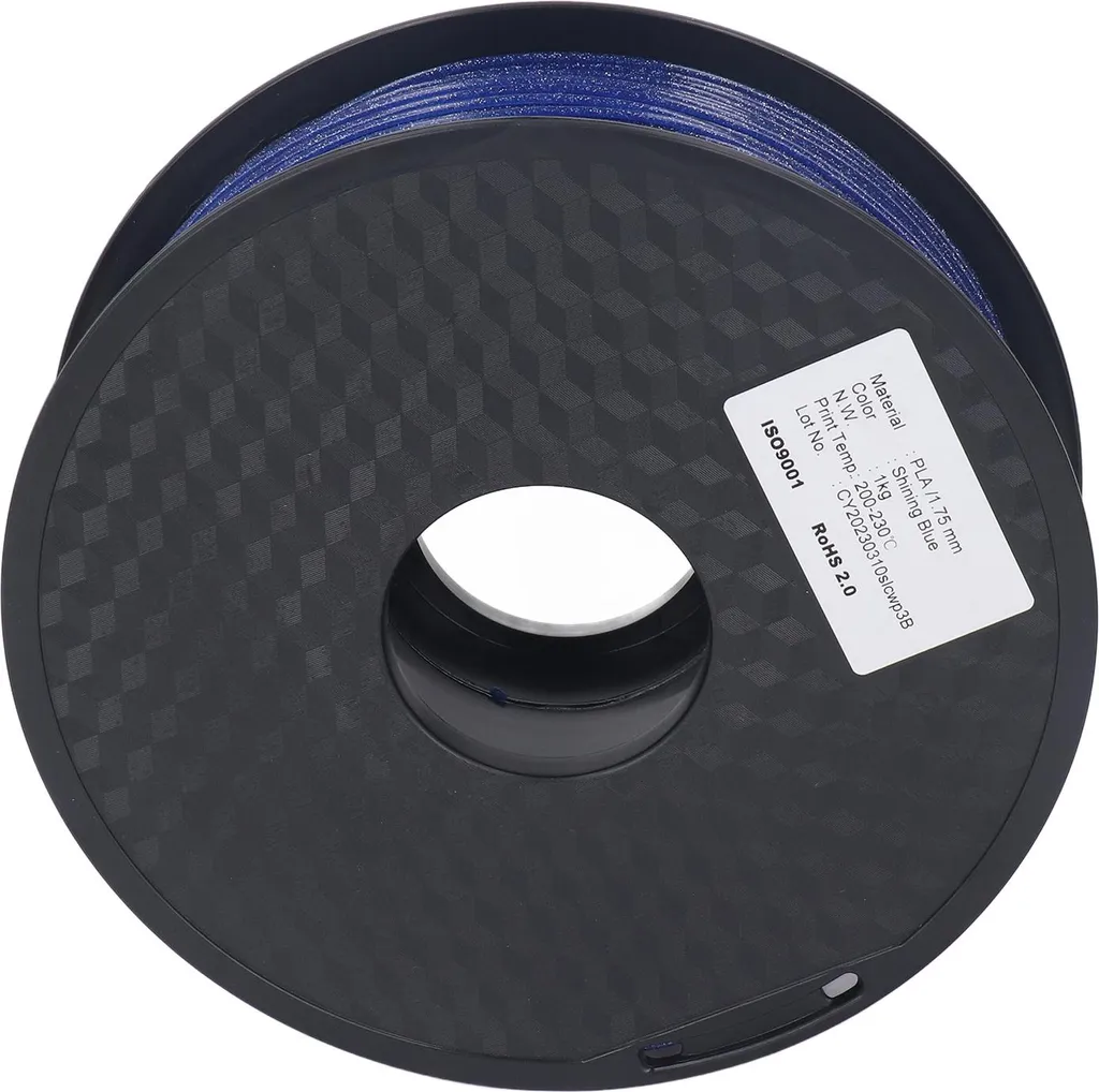 Consommable Impression 3D PLA Bleu Brillant 1.75 mm Haute Qualité