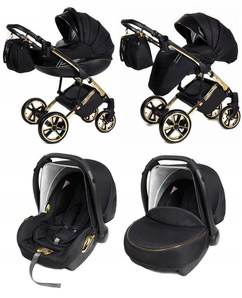 3-in-1 Kinderwagen Cloris® Einzigartig Baby & Kind Babyartikel Kinderwagen Kombikinderwagen 