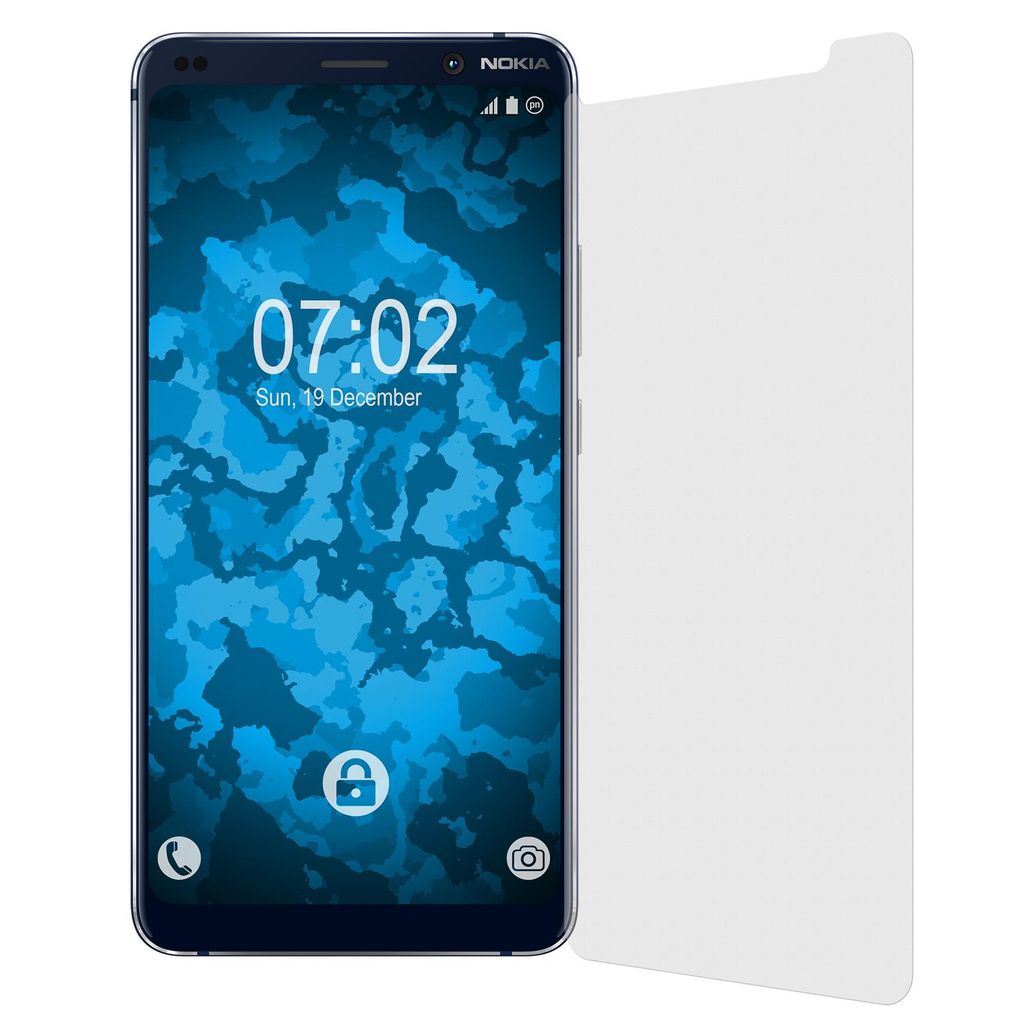 8er-Pack PhoneNatic Displayschutzfolien matt kompatibel mit Nokia 9 PureView