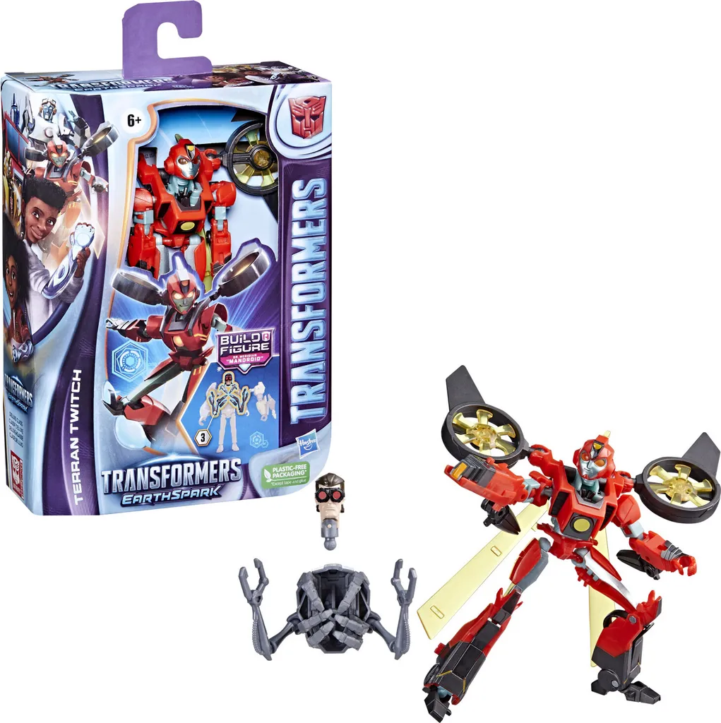 Jouet Transformable Jawbreaker Transformers EarthSpark pour Enfant - 3