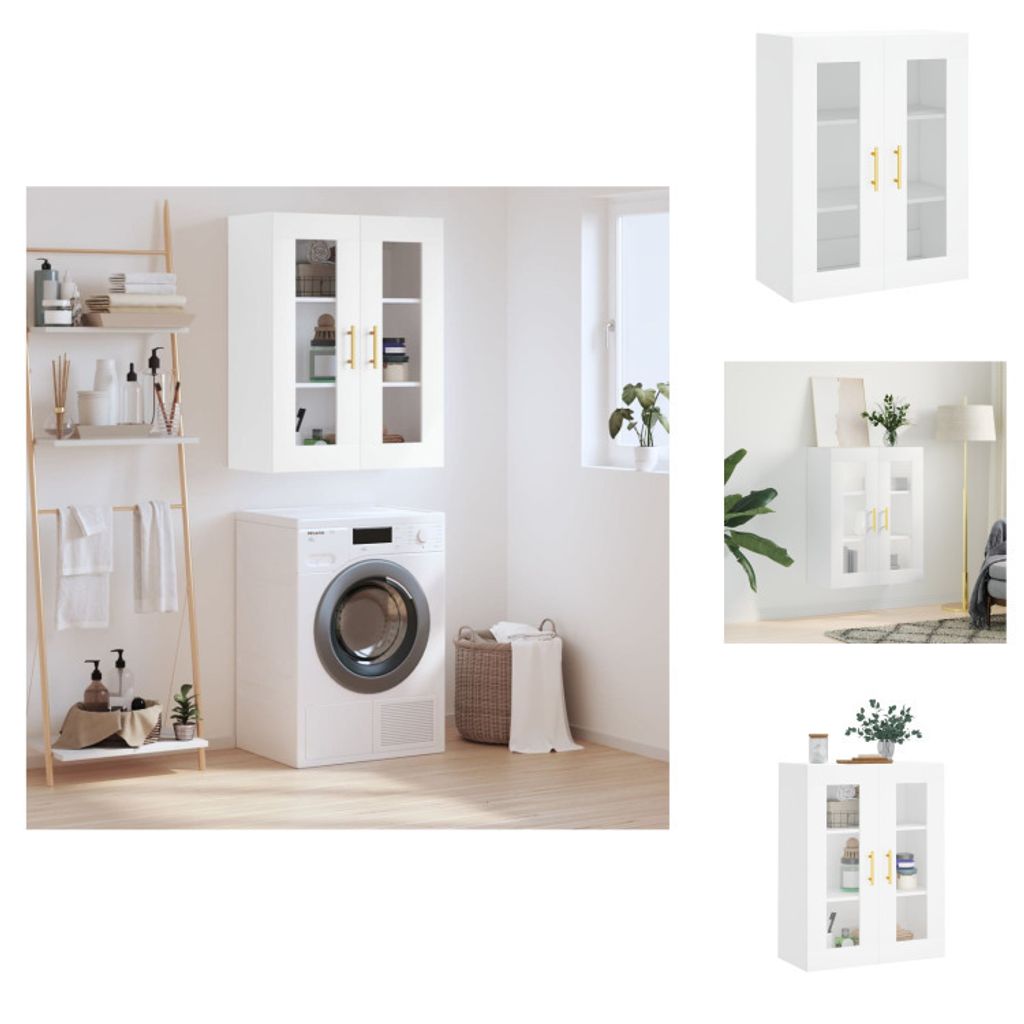 vidaXL Wandschrank Weiß 69,5x34x90 cm - Sideboards
