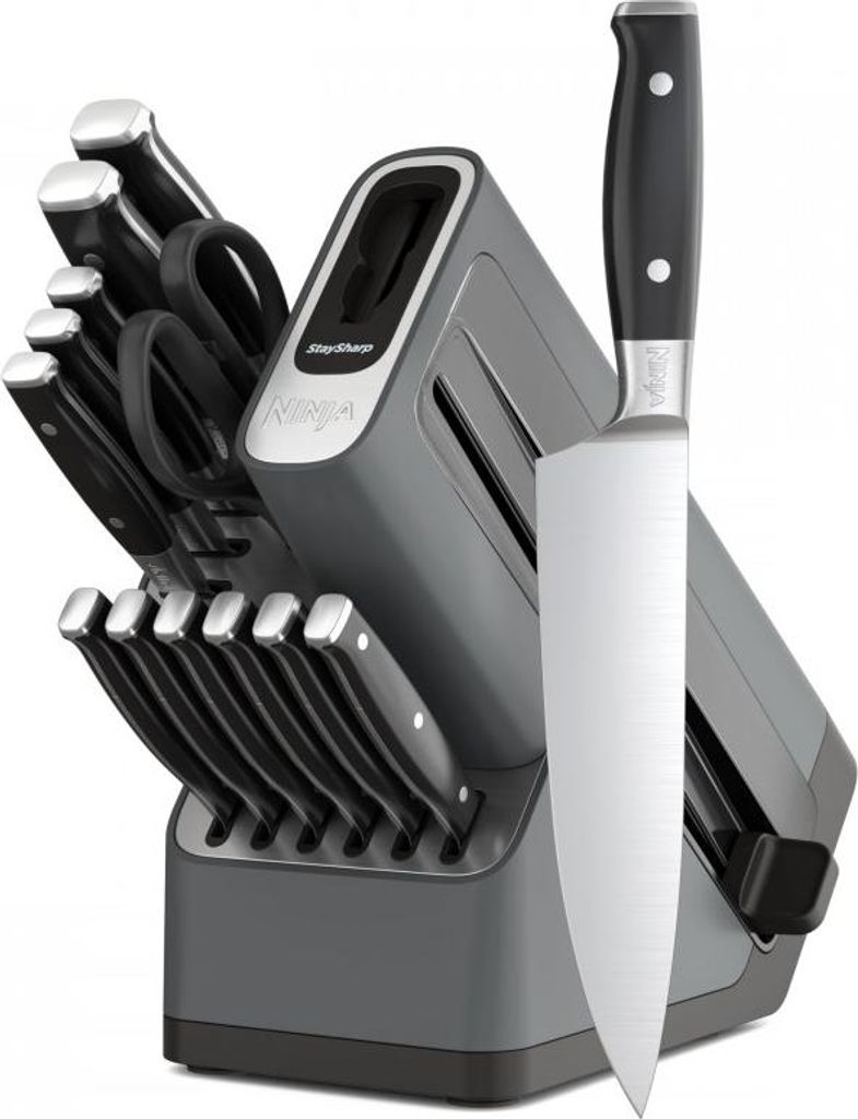 NINJA StaySharp 14-teiliges Messerset – Edelstahl – Produktbild 