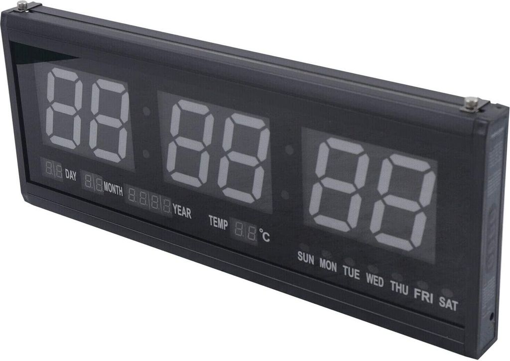 Wanduhr Digitaluhr Led Uhr Digital Wall Clock Kalenderuhr Produktbild 8