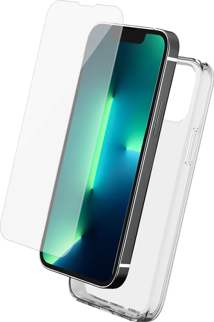Pack Bigben Connected PACKSILIVTIP1361P Coque Silicone et Verre iPhone 13 Pro - 2