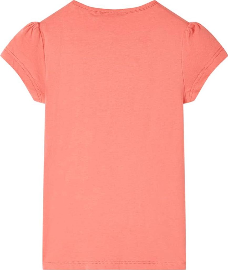vidaXL Kinder-T-Shirt Korallenrosa 116