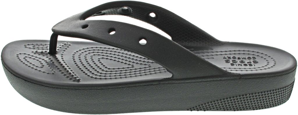 Crocs Classic Platform Flip 207714-001 (37/38/black) Produktbild 