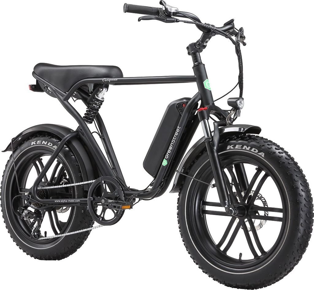 E-Bike Fat Tire California 250 W 20 Zoll