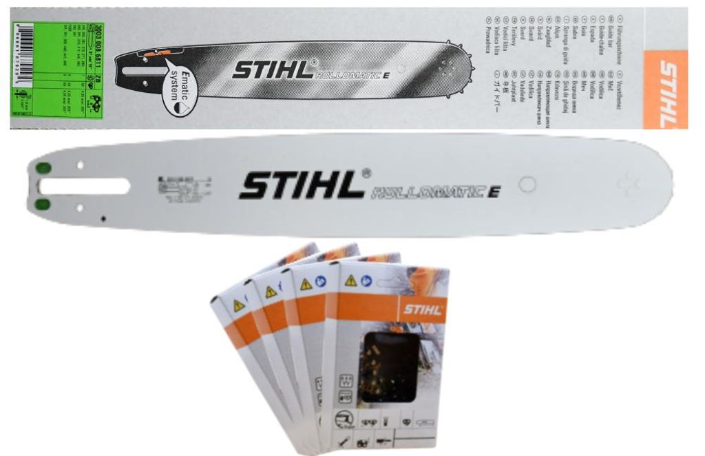 Stihl Schneidgarnitur Führungsschiene 30030006811 E 37cm Produktbild 