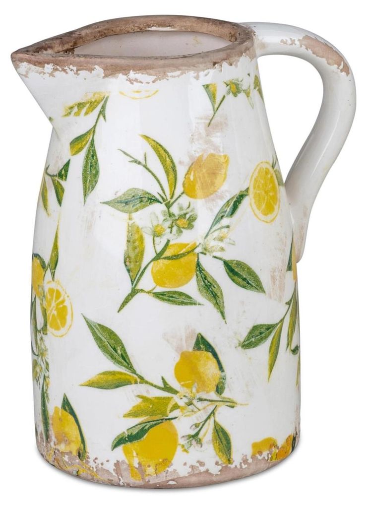 formano Deko Krug Vintage Lemon | Keramik Kanne mit Produktbild 