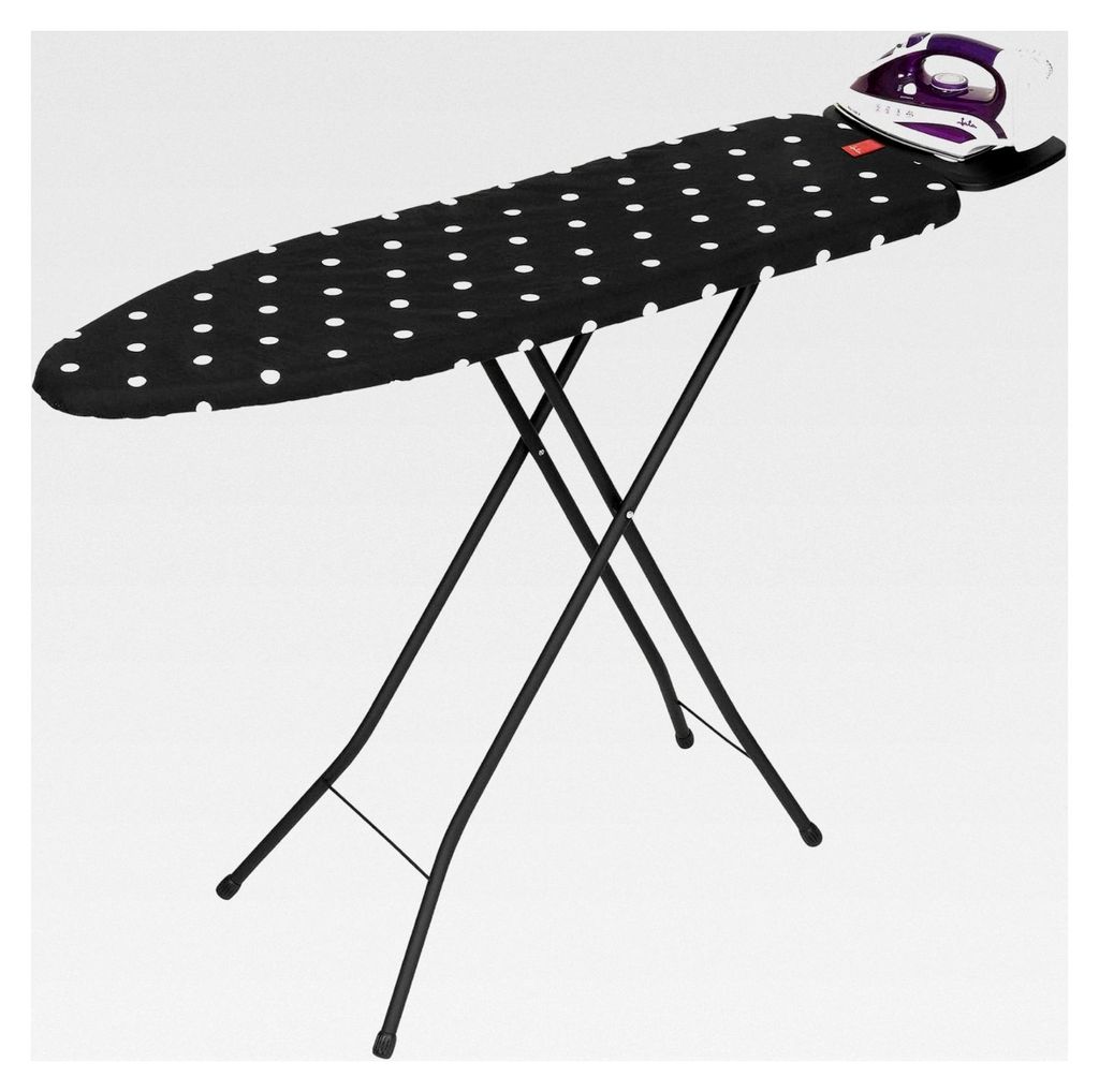 HOGAR Bügelbrett höhenverstellbar mit Bügelfläche 110 x 32 cm