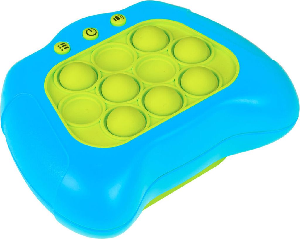 Toi-Toys - Geschicklichkeitsspiel - Bubble Pop! Controller Reisespiel Spiel Memo-Spiel blau