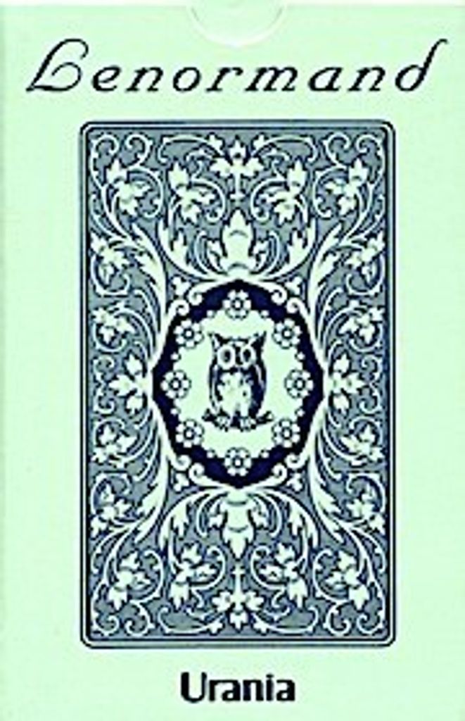 Lenormand Orakelkarten - Blaue Eule Obrázek produktu 