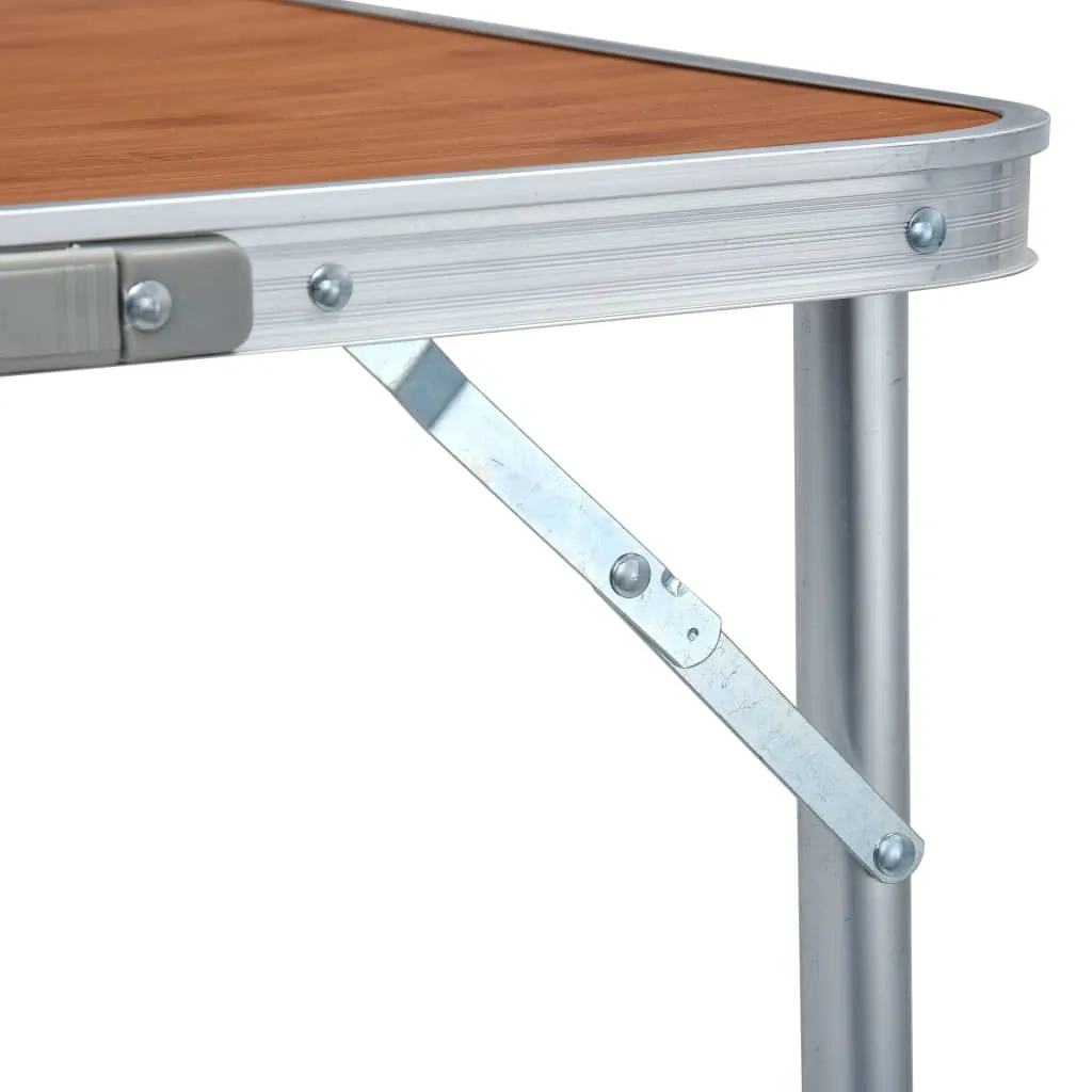 Table de camping pliante grand format pour éviter le manque de place - 9