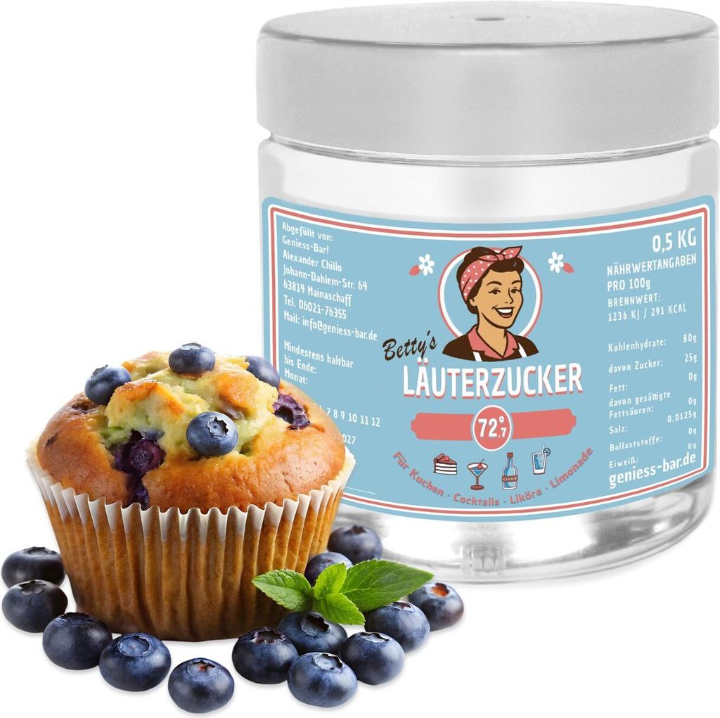Läuterzucker 72,7 Invertzucker 0,5kg Flüssigzucker Zucker Sirup Vegan Kosher