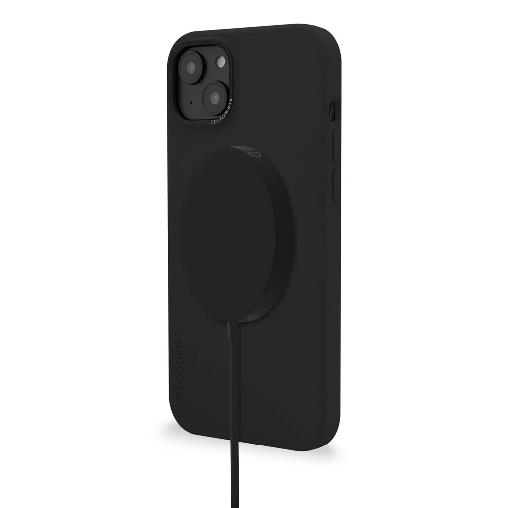 Coque iPhone 14 Plus Silicone Decoded - Traitement Antibactérien Charcoal - 2