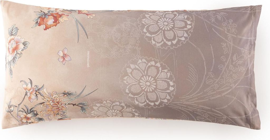 Bassetti Satin-Kissenhülle einzeln ESPERIDI Farbe BEIGE 41 Größe 40x80