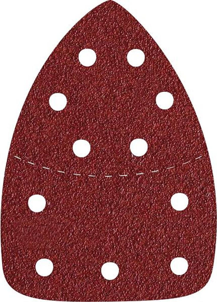 Papíry brusné delta, suchý zip, bal. 10ks, 149x105mm, P80 Obrázek produktu 