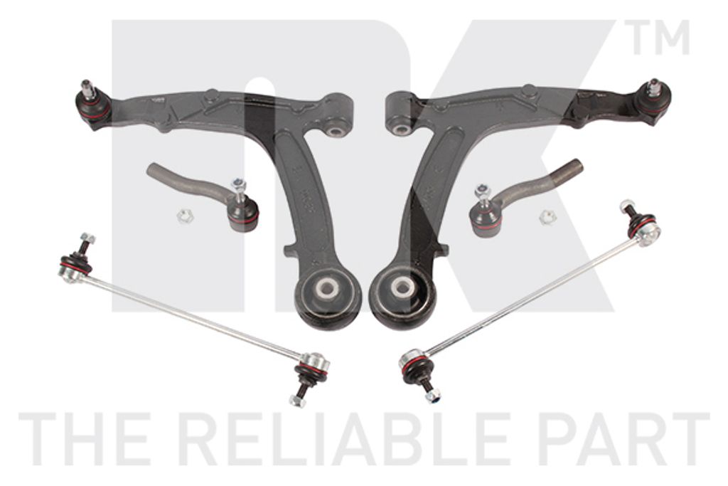 NK Reparatursatz Querlenker Vorne Rechts Links für FIAT Panda / Classic