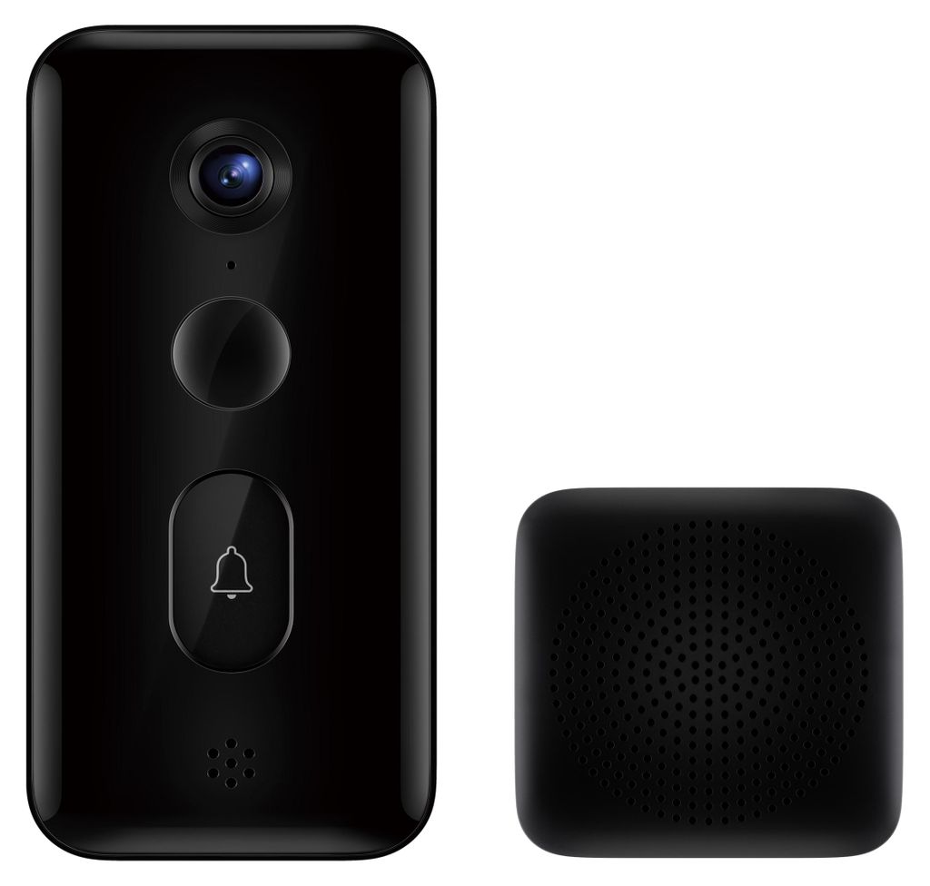 Xiaomi Smart Doorbell 3 Schwarz Produktbild 