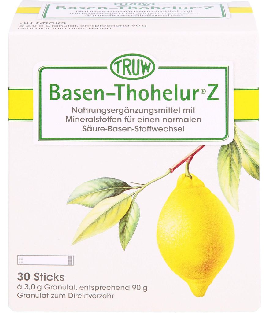 Basen-Thohelur Z Sticks für einen normalen Säure-Basen-Stoffwechsel, 30 St. Beutel