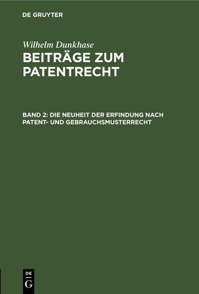 Die Neuheit der Erfindung nach Patent- und Gebrauchsmusterrecht