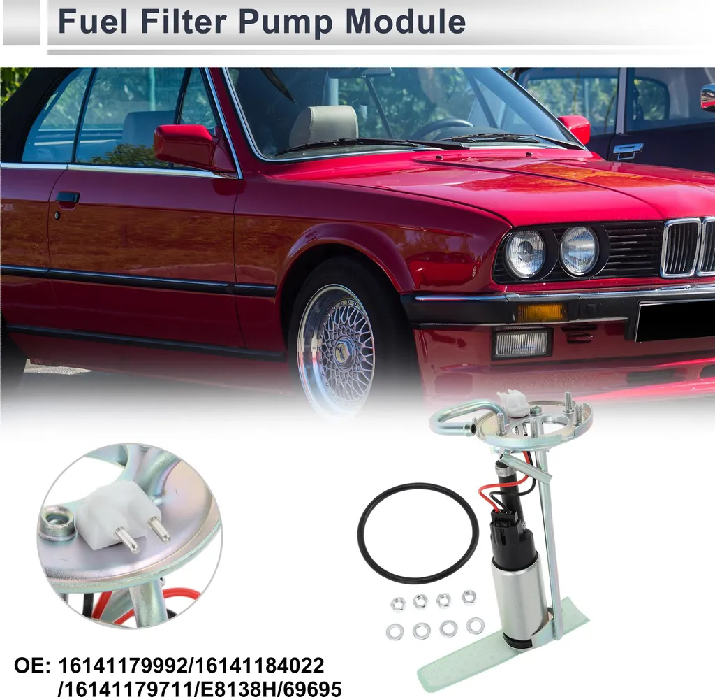 Pompe à Carburant avec Tamis d'Entrée 1.8L à 2.7L pour BMW 318i 325ix