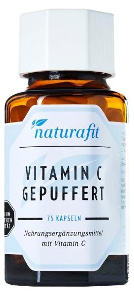 naturafit Vitamin C gepuffert Kapseln, 75 St. Kapseln