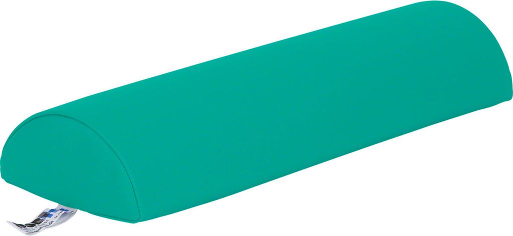 Halbrolle Lagerungsrolle Lagerungskissen mit Kunstlederbezug 50x15x7,5 cm