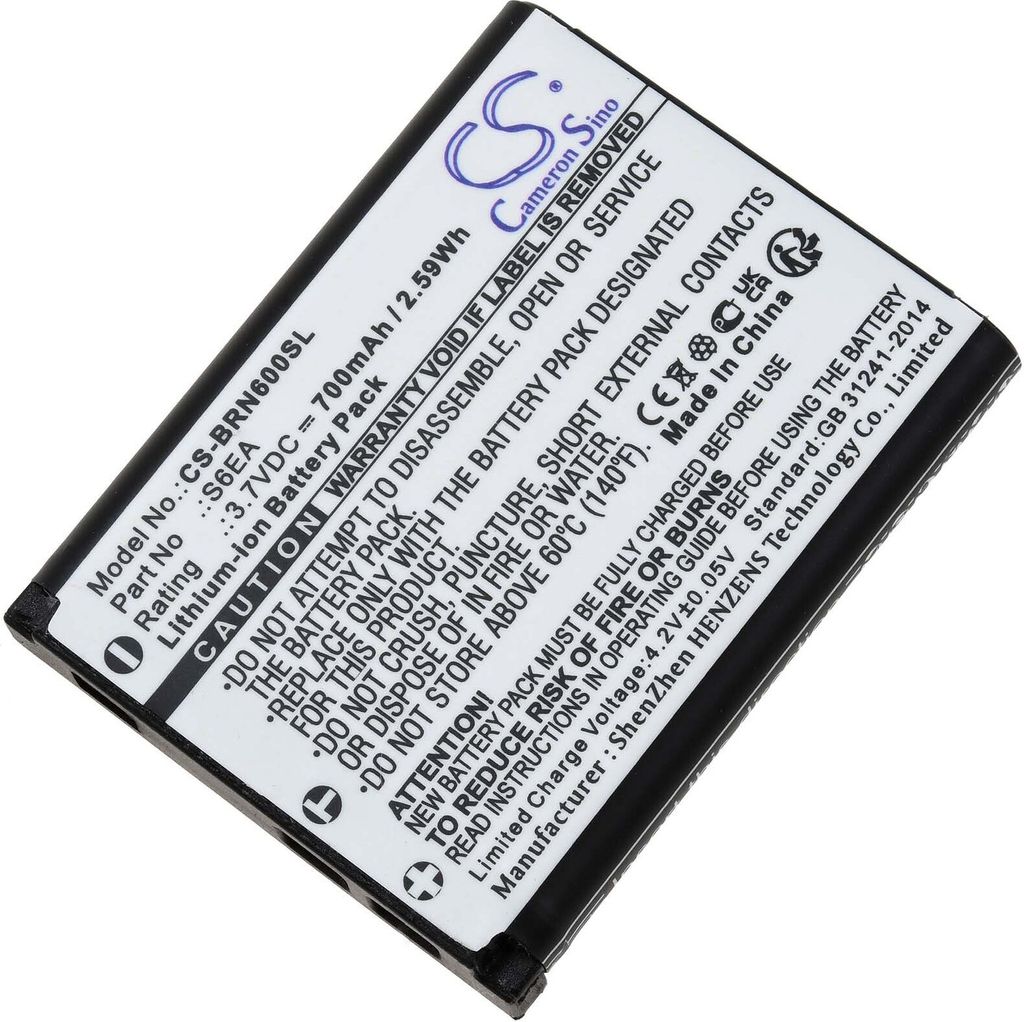 Akku passend für E-Bike Boardcomputer Bosch Nyon Typ S6EA