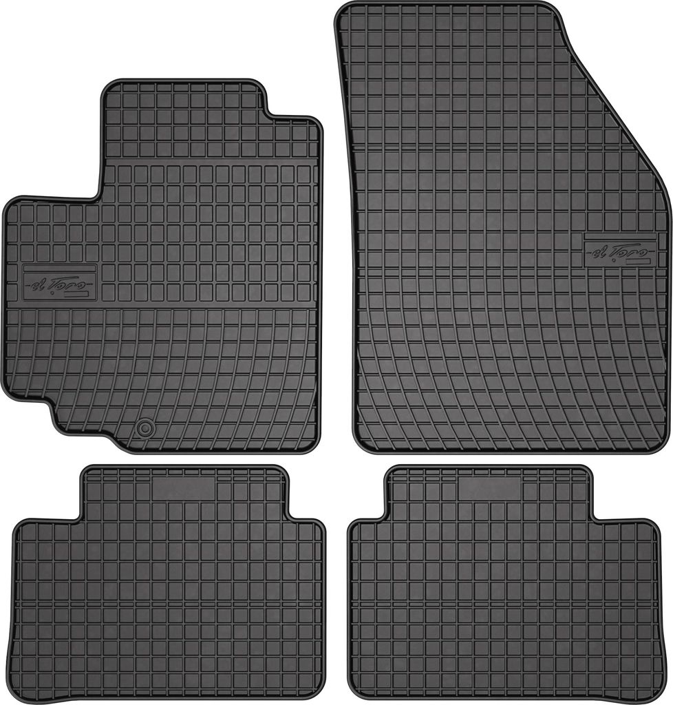 FROGUM Gummimatten Autofussmatten für Suzuki Alto VI 2009-2014