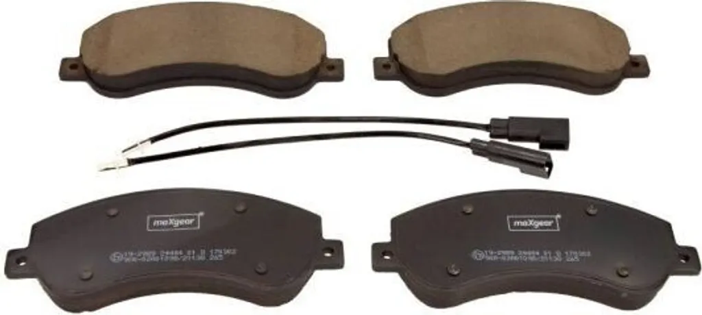 Plaquettes de frein MAXGEAR 19-2989 pour Amarok - Qualité OE 101441849