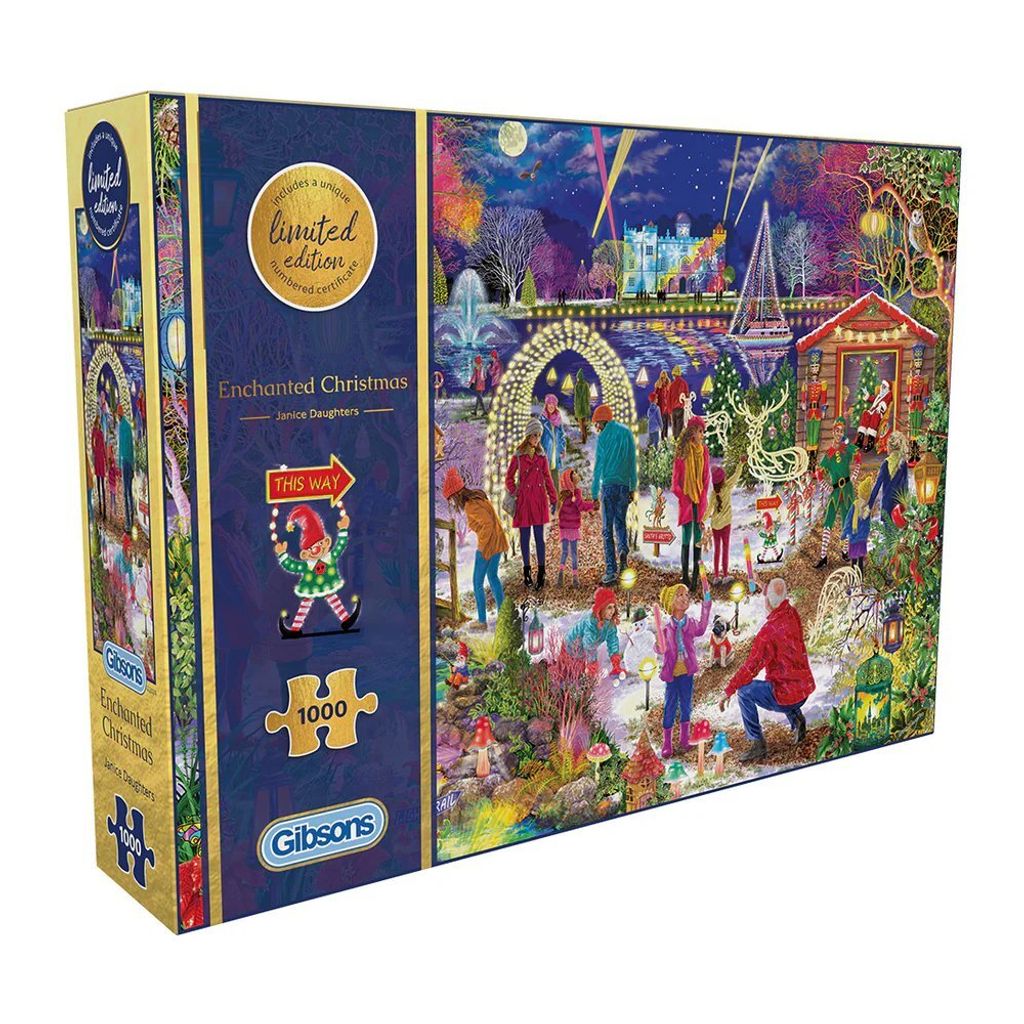 Ravensburger - Puzzle Natale agico, 500 Pezzi, Idea regalo, per Lei o