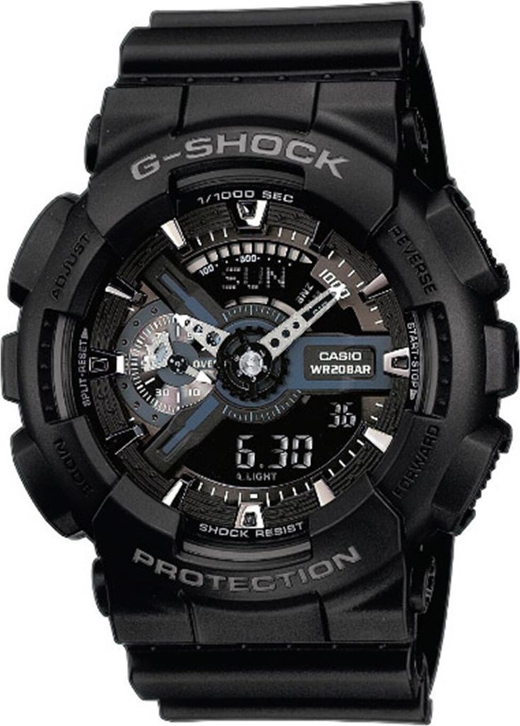 Casio Herren Uhr G-Shock Black GA-110-1BER Resin