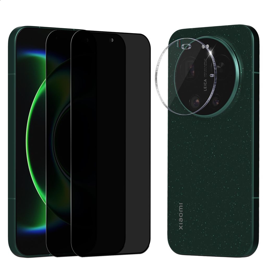 2-Pack Xiaomi 17 Ultra Privacy Displayschutz & 1-Pack Produktbild 