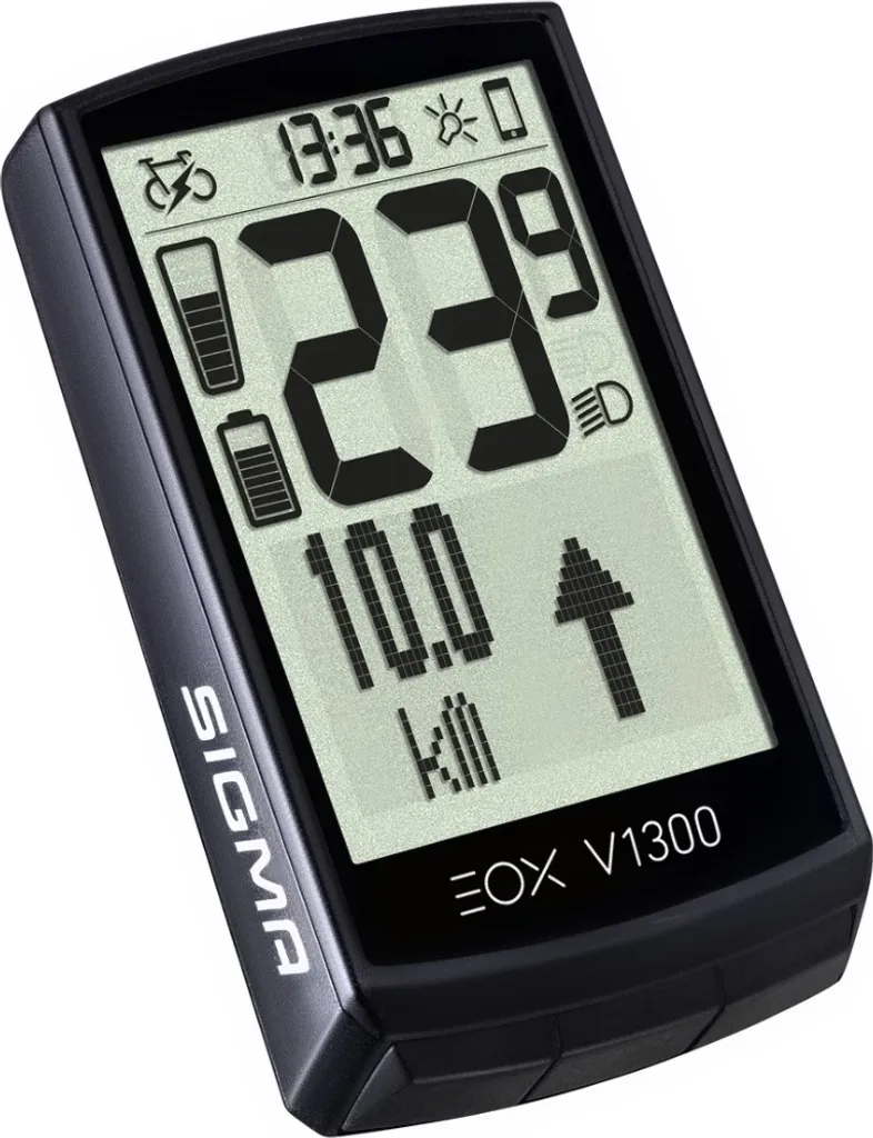 Écran VAE lisible : Sigma EOX View 1300 Compteur de vitesse e-bike - 18