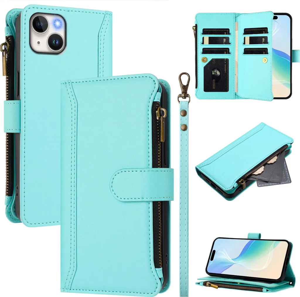 Custodia iPhone 15 Plus Verde Magnetica: Protezione Rugged con Anello
