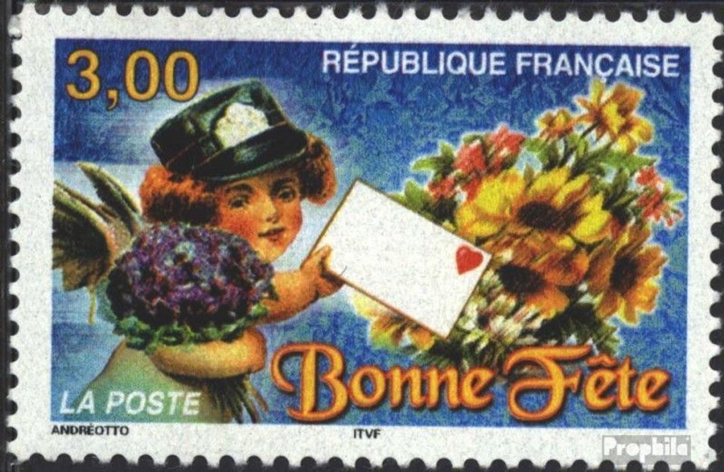 Briefmarken Frankreich 1998 Mi 3273 (kompl.Ausg.) postfrisch Valentinstag