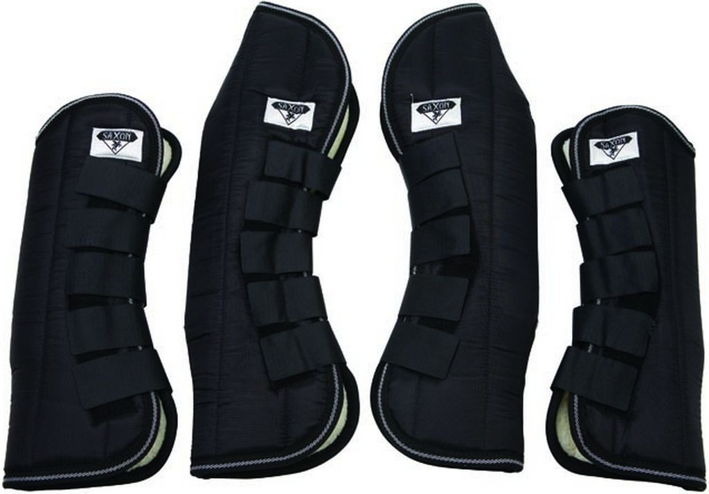 Saxon Transportgamaschen WB594 (Full) (Schwarz)