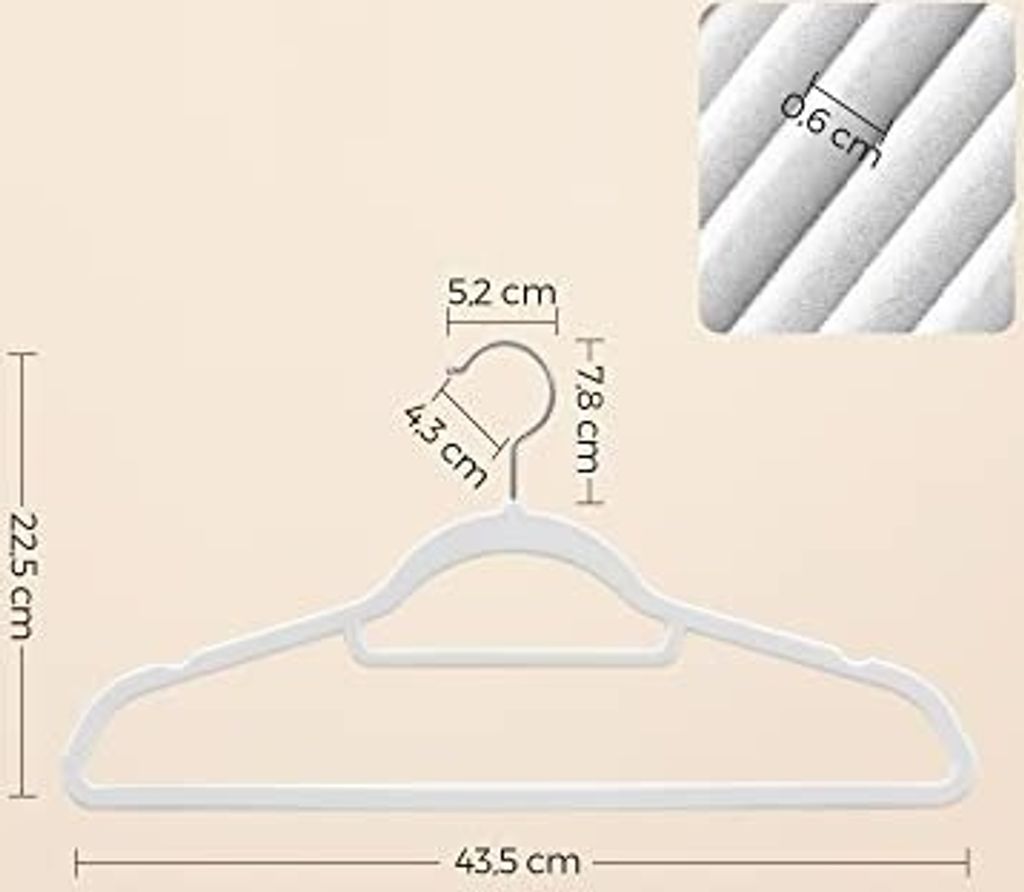 Ramínka sametová Janika, Set 50 ks, Bílá Obrázek produktu 14