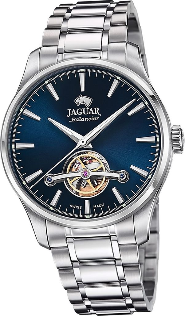 Jaguar Edelstahl Herren Uhr Analog Elegant Armbanduhr Produktbild 